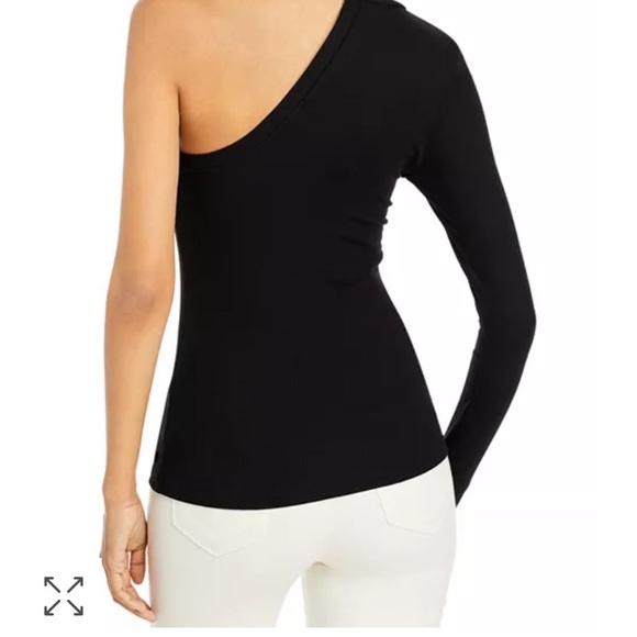 New LNA cutout shoulder ribbed top size medium - Picture 2 of 3